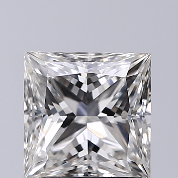 1.50 Carat G-VVS2 Ideal Princess Diamond