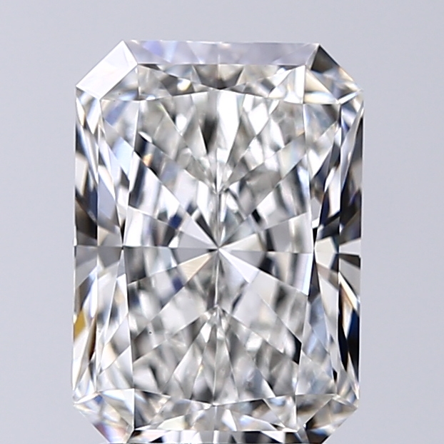 2.25 Carat F-VS1 Ideal Radiant Diamond