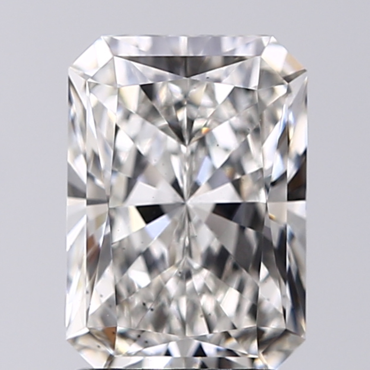 2.09 Carat G-VS2 Ideal Radiant Diamond