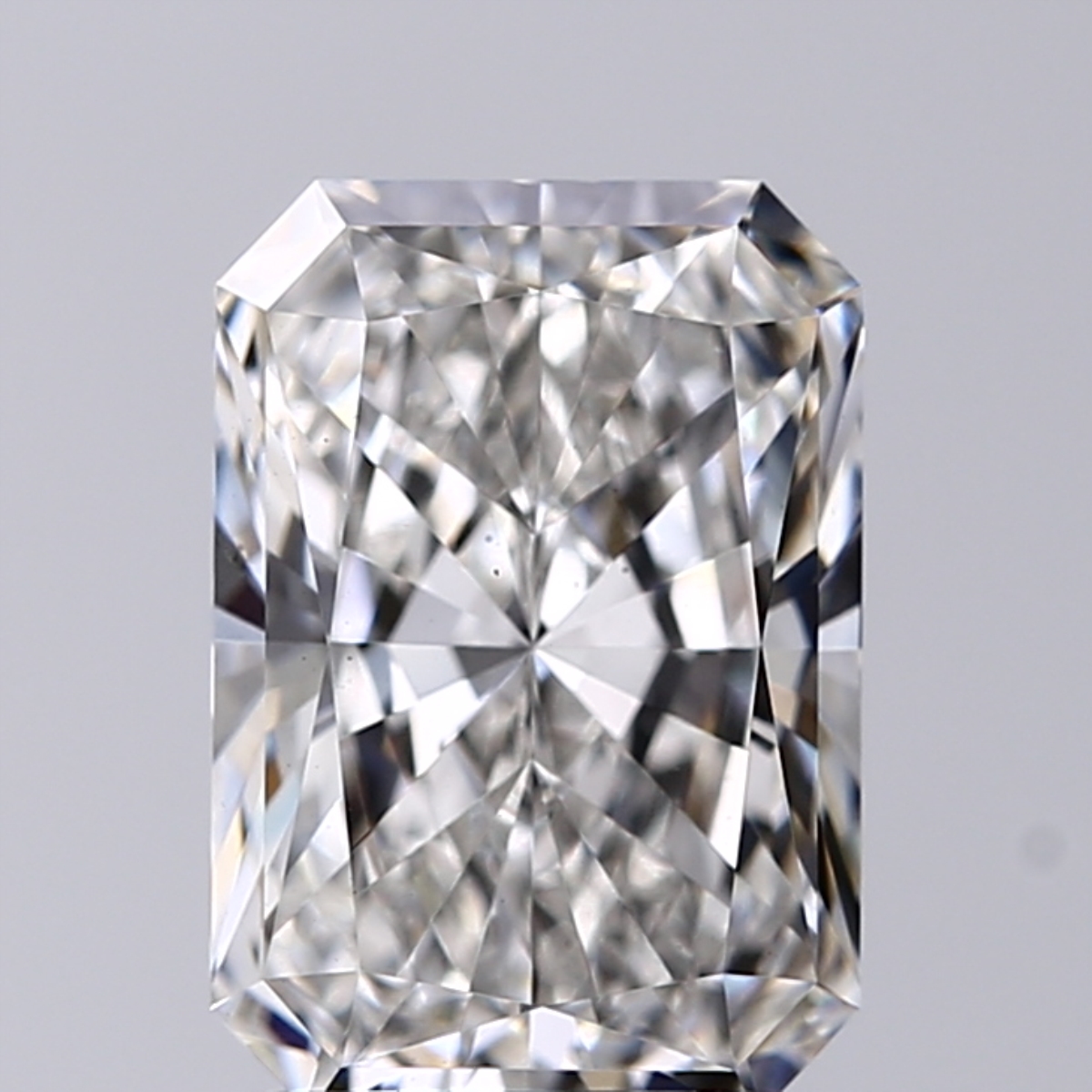 2.34 Carat F-VS1 Ideal Radiant Diamond