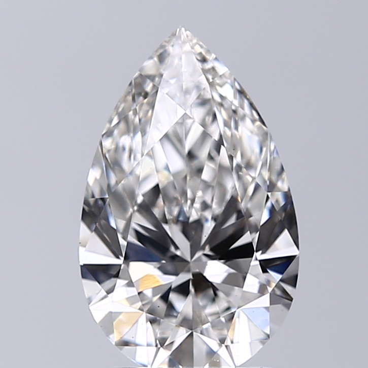 2.01 Carat G-VS2 Ideal Pear Diamond