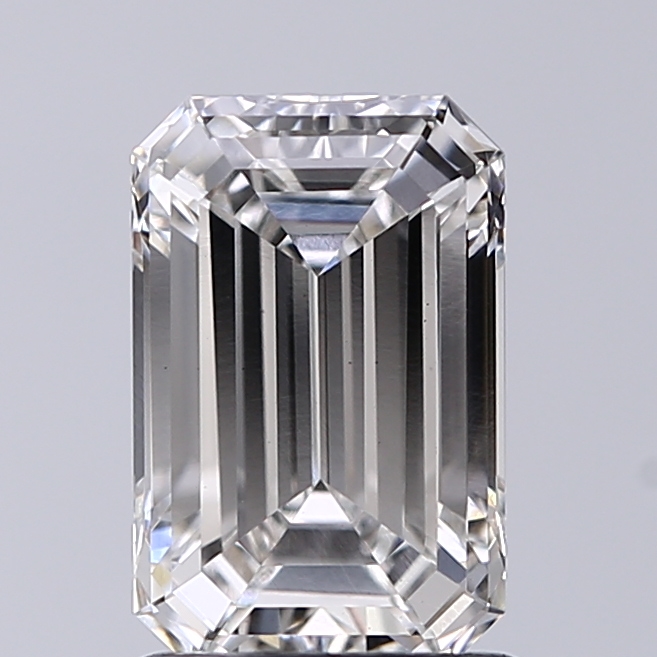 1.50 Carat G-VS2 Ideal Emerald Diamond