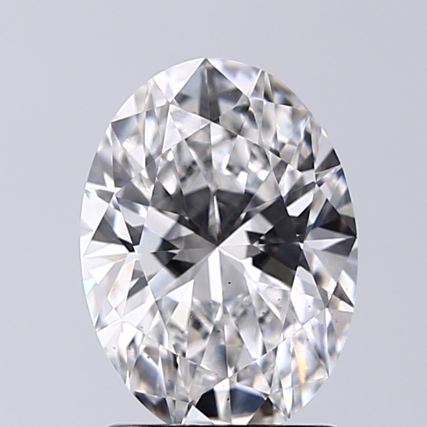 1.50 Carat G-VS2 Ideal Oval Diamond