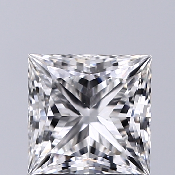 1.03 Carat E-VS2 Ideal Princess Diamond