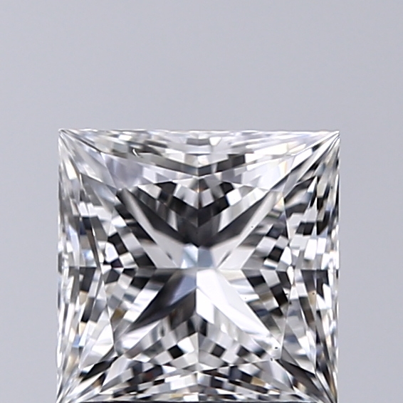1.31 Carat E-VS1 Ideal Princess Diamond