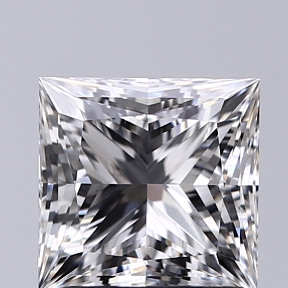 1.40 Carat F-VS1 Ideal Princess Diamond
