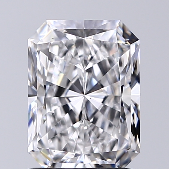 1.50 Carat E-VS2 Ideal Radiant Diamond