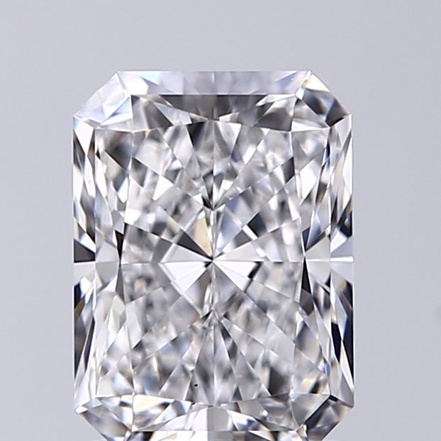1.50 Carat D-VS1 Ideal Radiant Diamond