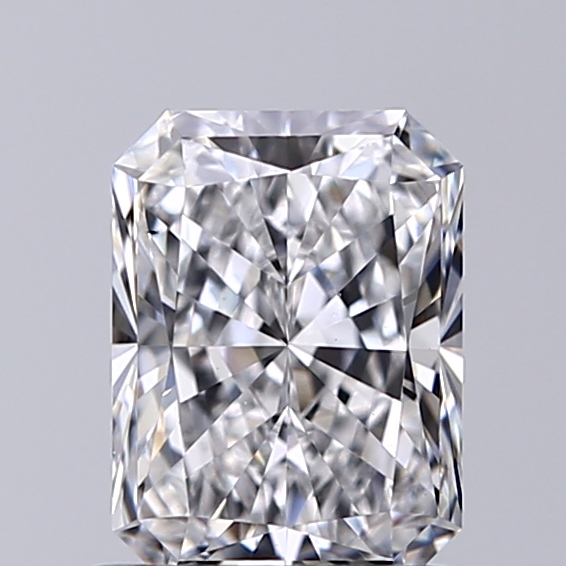 1.02 Carat D-VS1 Ideal Radiant Diamond