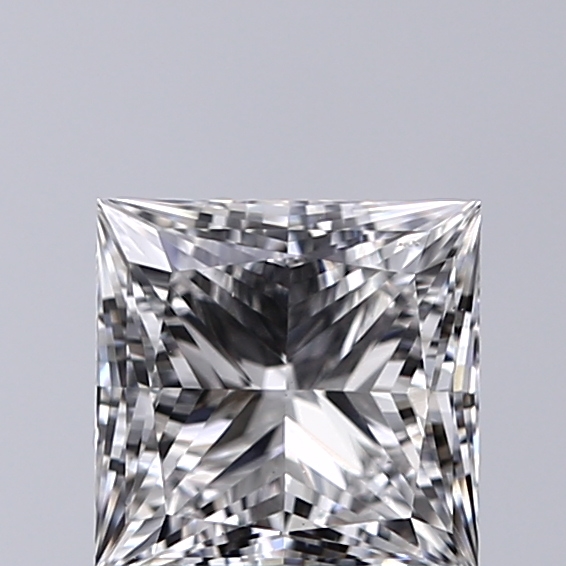 1.00 Carat F-VS1 Ideal Princess Diamond