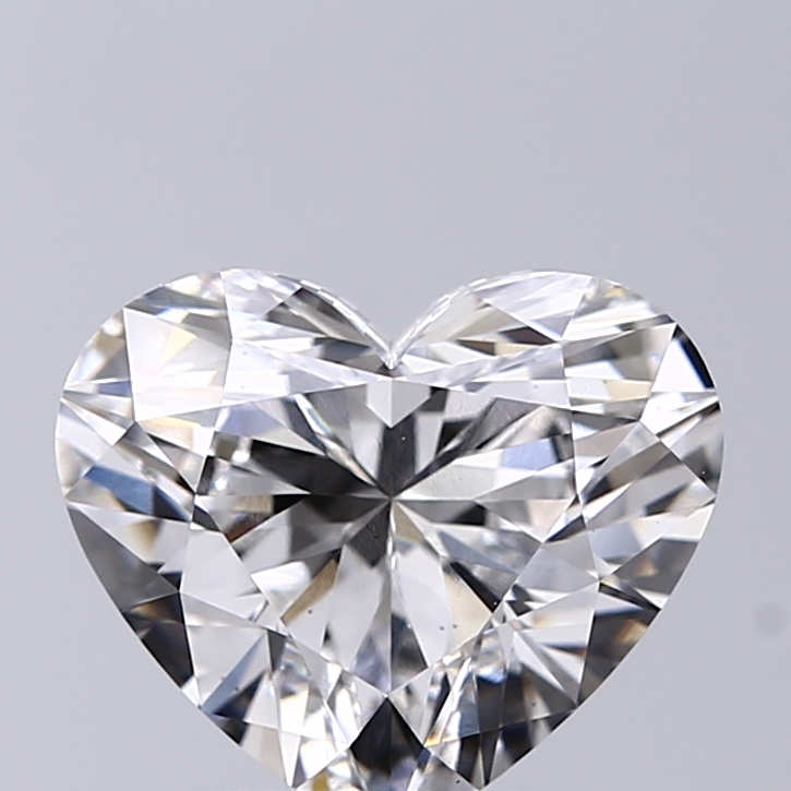 2.12 Carat E-VS1 Ideal Heart Diamond