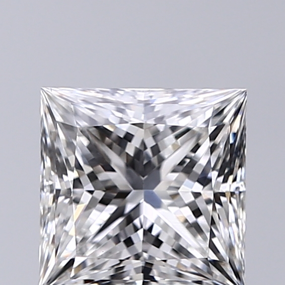 1.42 Carat F-VS1 Ideal Princess Diamond