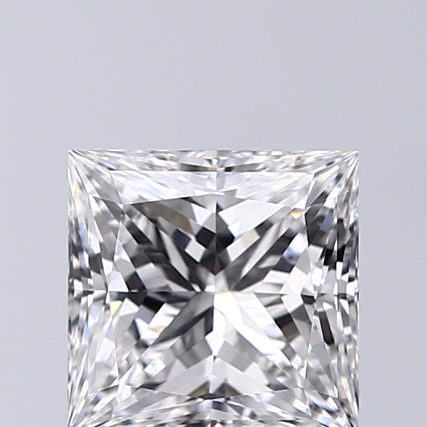 1.50 Carat E-VVS2 Ideal Princess Diamond