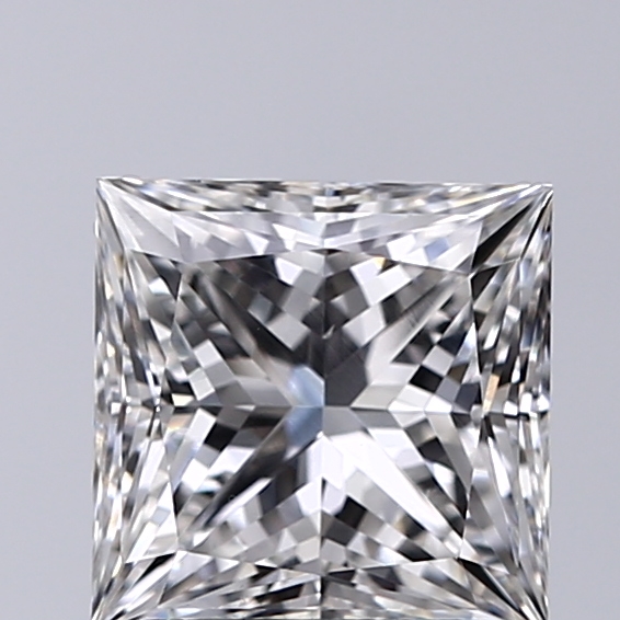 1.50 Carat F-VS2 Ideal Princess Diamond