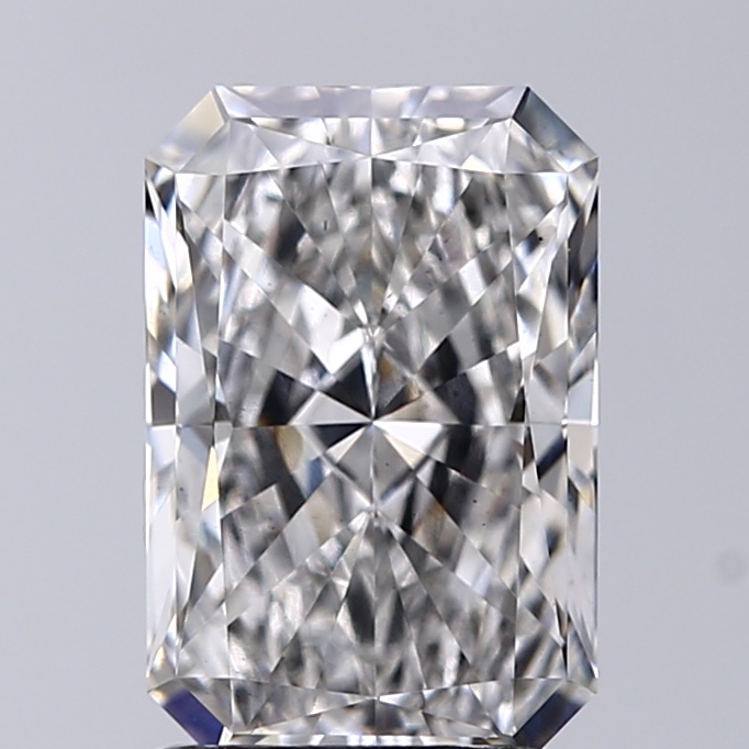 2.02 Carat G-VS2 Ideal Radiant Diamond