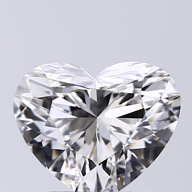 1.51 Carat F-VS1 Ideal Heart Diamond