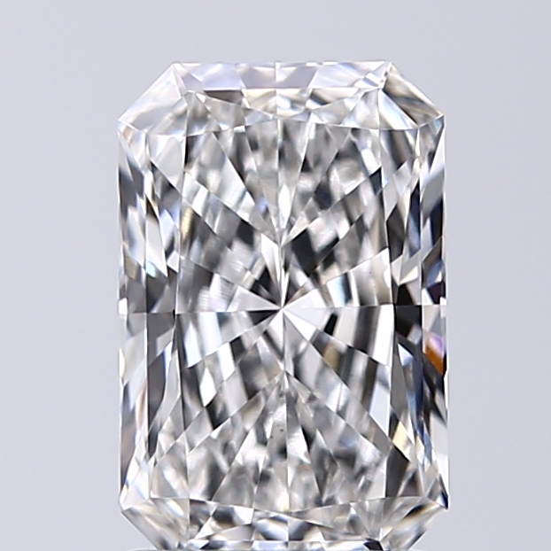 1.50 Carat F-VS1 Ideal Radiant Diamond