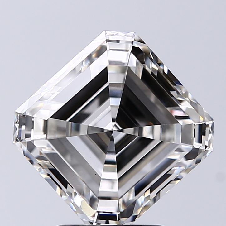 3.02 Carat G-VS1 Ideal Asscher Diamond