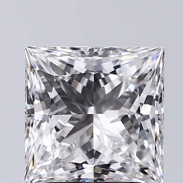 2.24 Carat E-VS1 Ideal Princess Diamond
