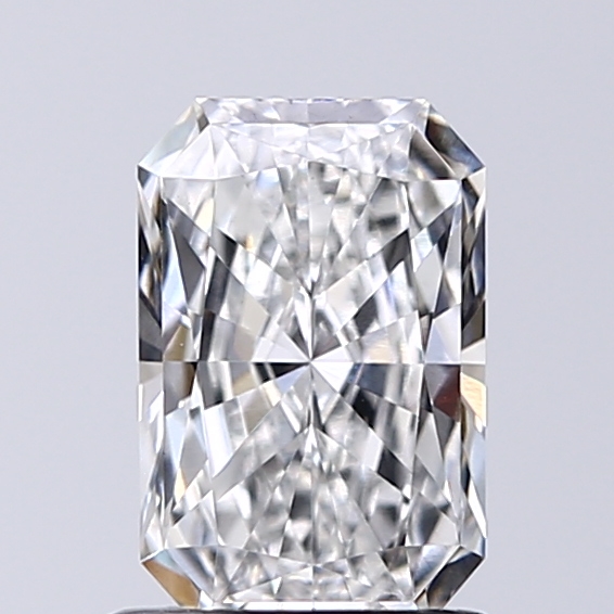 1.02 Carat E-VS1 Ideal Radiant Diamond