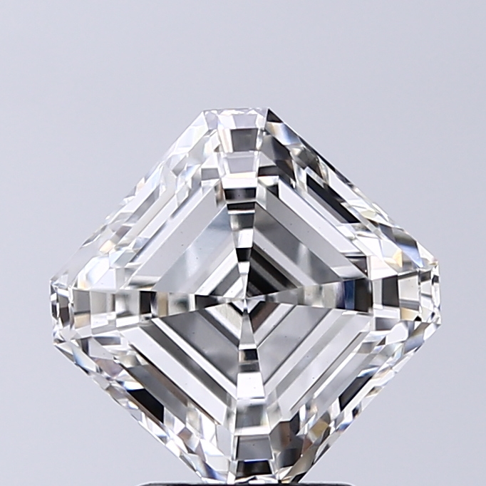 3.06 Carat E-VS1 Ideal Asscher Diamond
