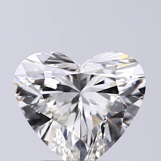 1.52 Carat G-VS1 Ideal Heart Diamond