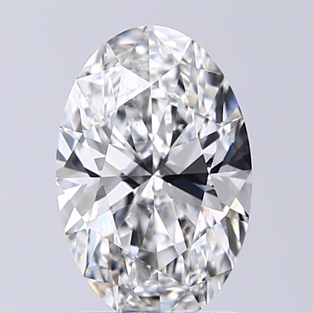 1.50 Carat F-VS1 Ideal Oval Diamond