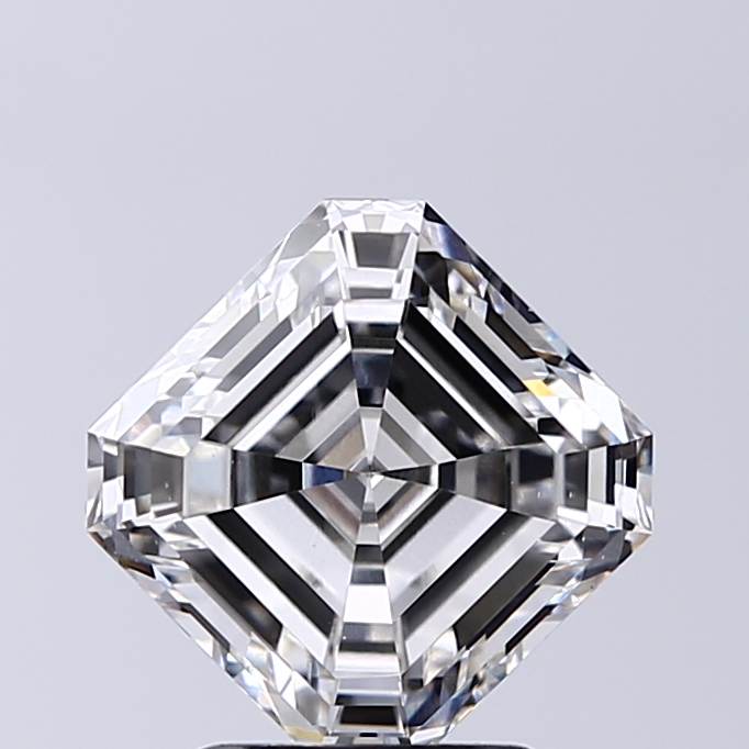 2.51 Carat G-VS1 Ideal Asscher Diamond