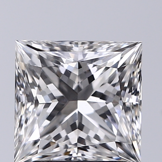 2.00 Carat F-VS1 Ideal Princess Diamond