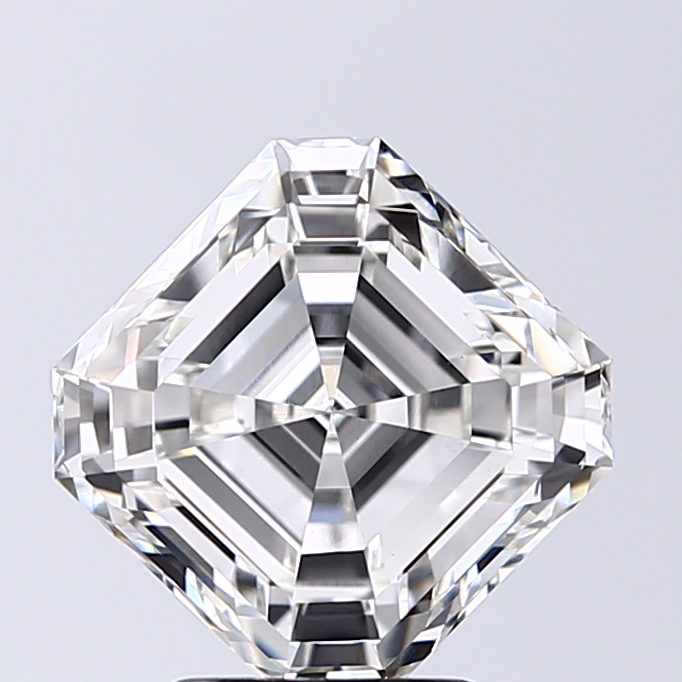 3.50 Carat H-VS1 Ideal Asscher Diamond