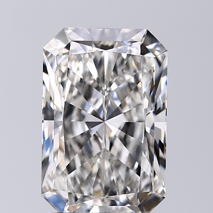2.42 Carat G-VS1 Ideal Radiant Diamond