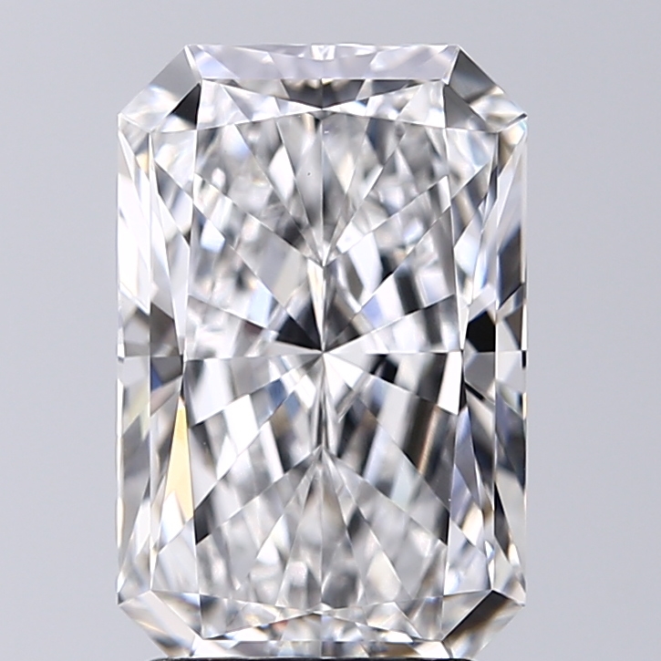 2.50 Carat E-VVS2 Ideal Radiant Diamond
