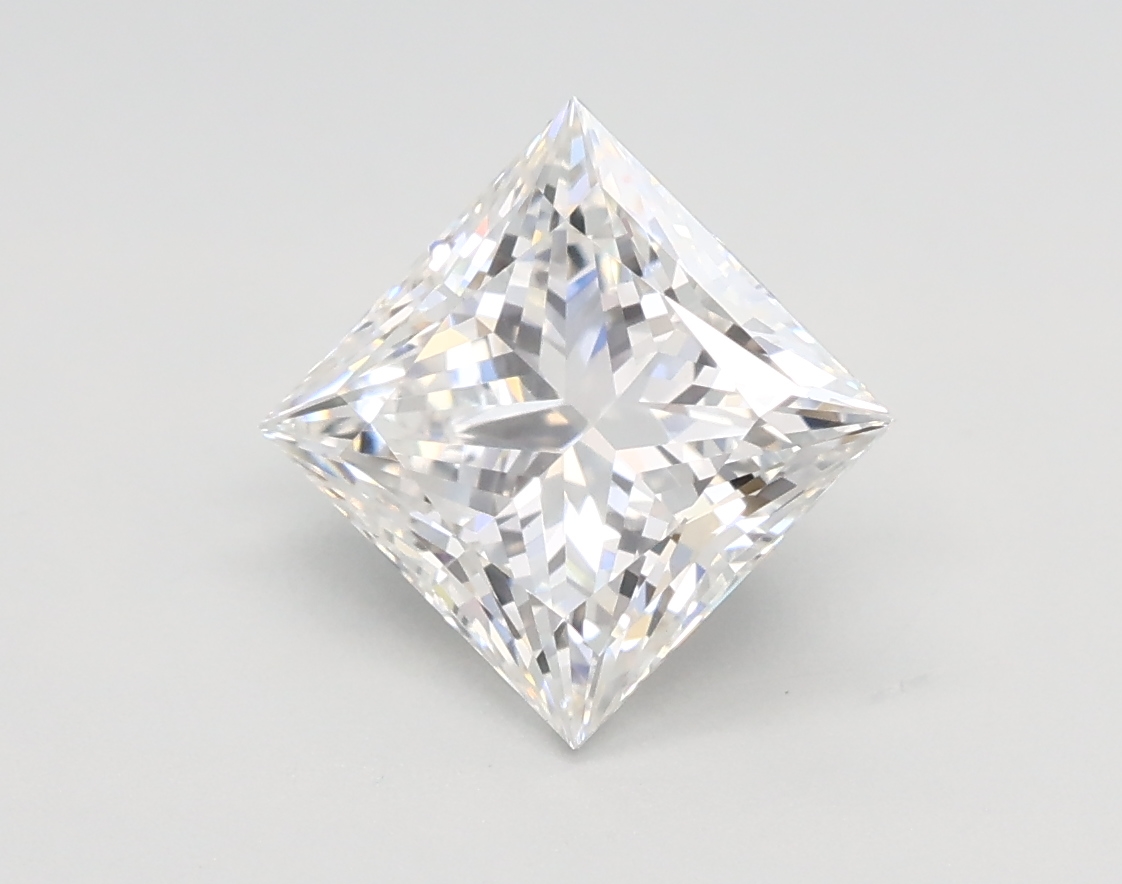 1.50 Carat F-VS1 Ideal Princess Diamond