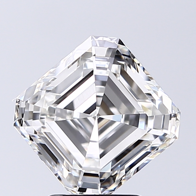 3.02 Carat F-VS1 Ideal Asscher Diamond