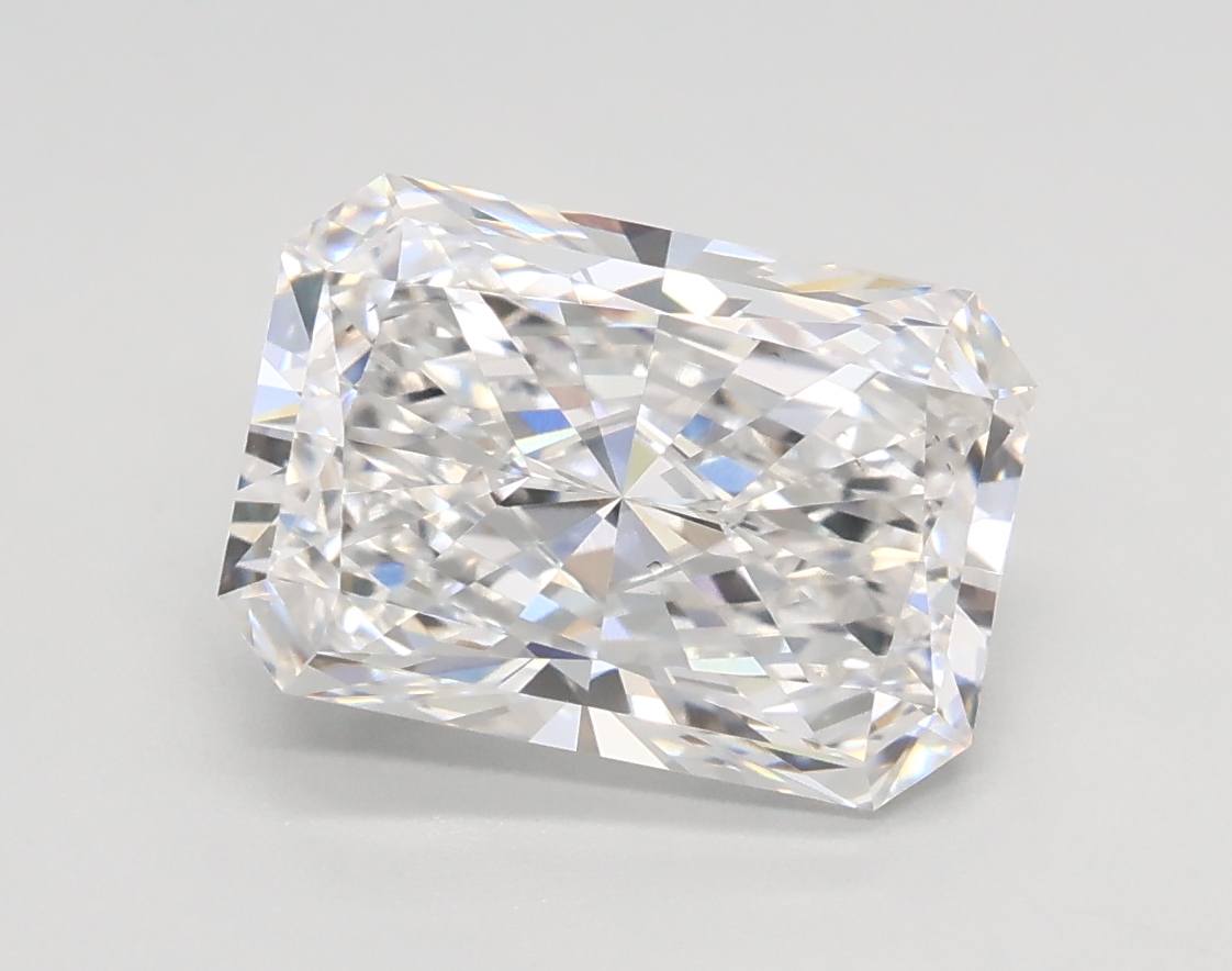 2.34 Carat E-VS2 Ideal Radiant Diamond