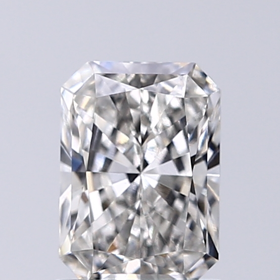 1.01 Carat F-VS1 Ideal Radiant Diamond