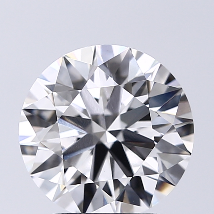 2.50 Carat E-VS1 Ideal Round Diamond