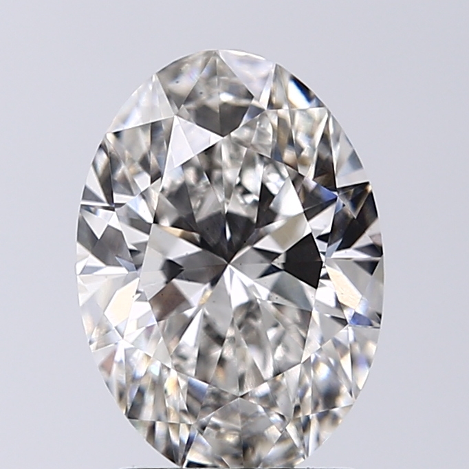 1.89 Carat G-VS2 Ideal Oval Diamond