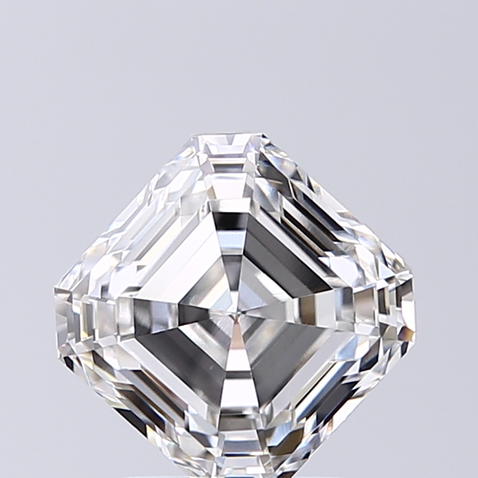 2.01 Carat F-VVS2 Ideal Asscher Diamond
