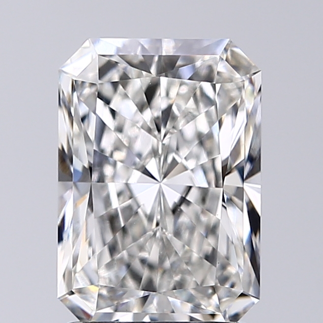 2.00 Carat F-VVS2 Ideal Radiant Diamond