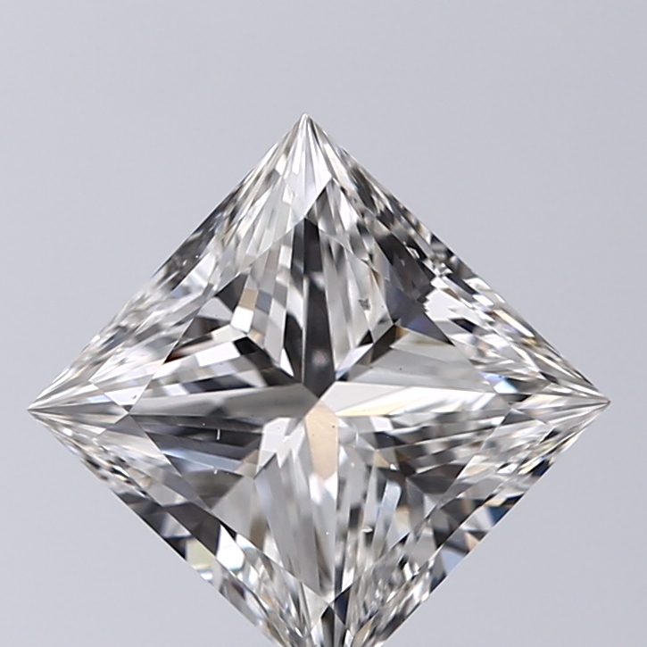 2.00 Carat G-VS2 Ideal Princess Diamond
