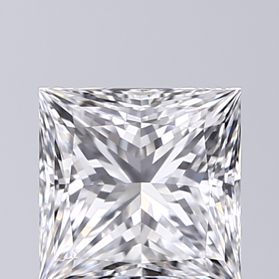 1.50 Carat D-VS1 Ideal Princess Diamond