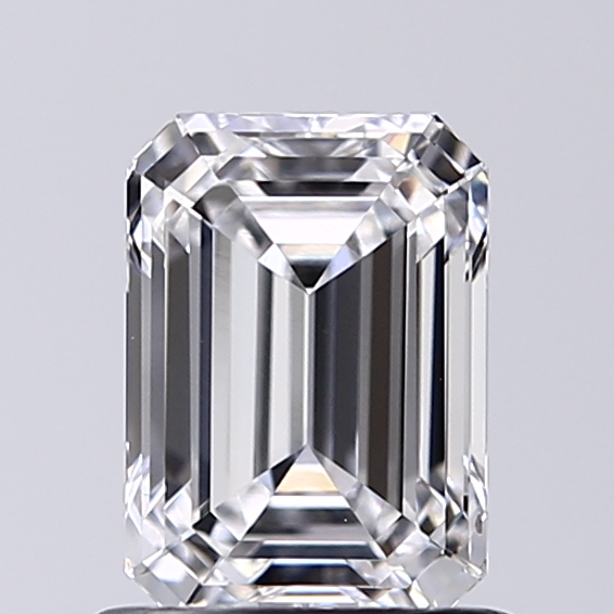 1.00 Carat D-VS1 Ideal Emerald Diamond