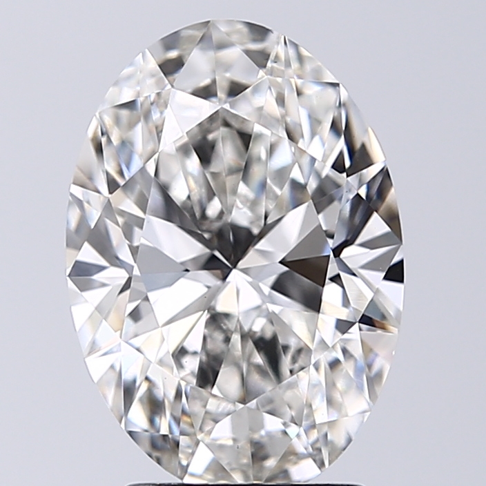 2.50 Carat F-VS1 Ideal Oval Diamond