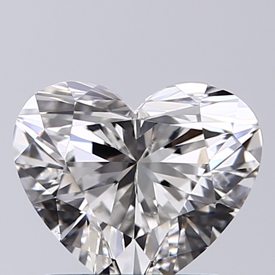 1.12 Carat G-VS1 Ideal Heart Diamond