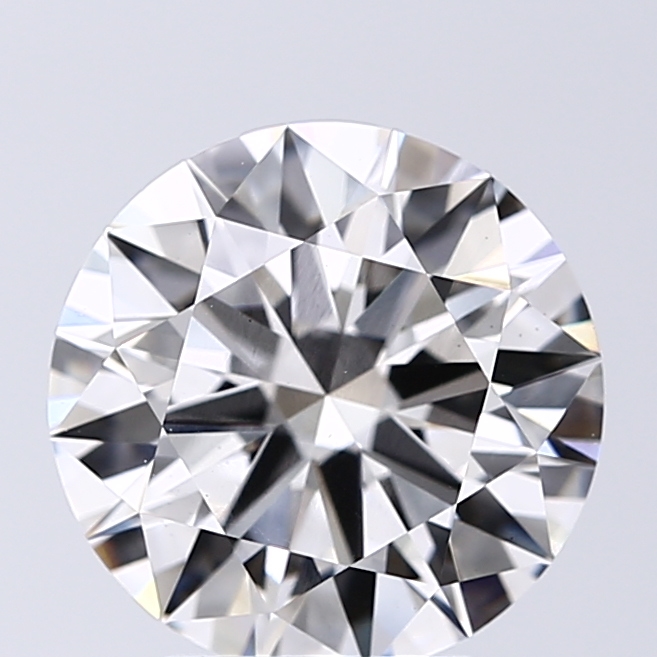 3.06 Carat G-VS2 Ideal Round Diamond