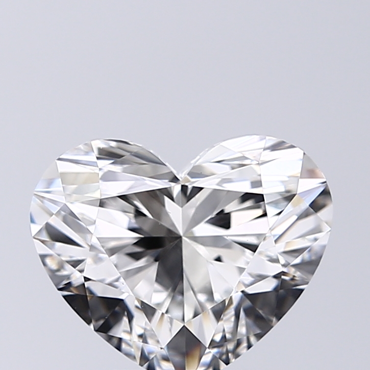 2.26 Carat F-VS1 Ideal Heart Diamond