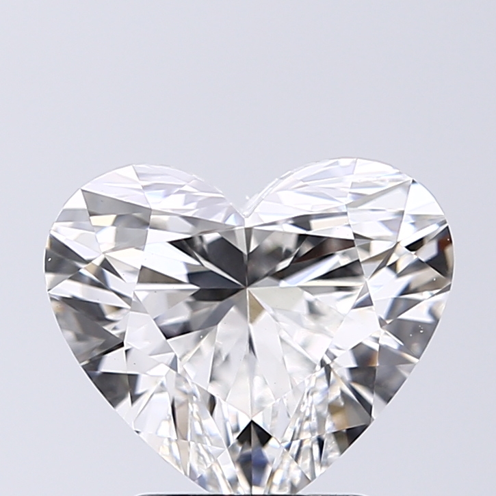 2.50 Carat E-VS1 Ideal Heart Diamond