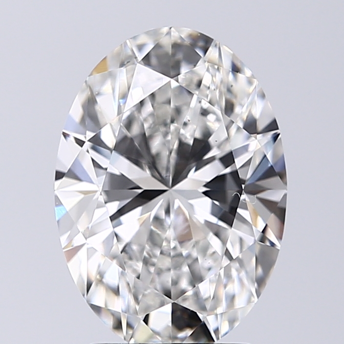 2.50 Carat F-VS2 Ideal Oval Diamond