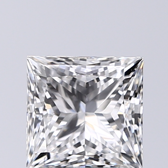 1.50 Carat F-VS1 Ideal Princess Diamond